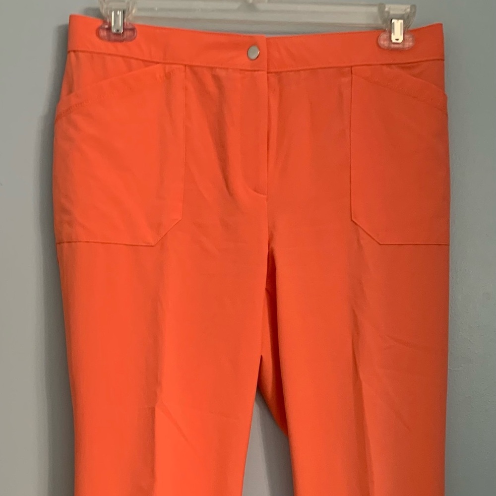 Weekends by Chico’s Orange crop pants Sz 1.5 (10)